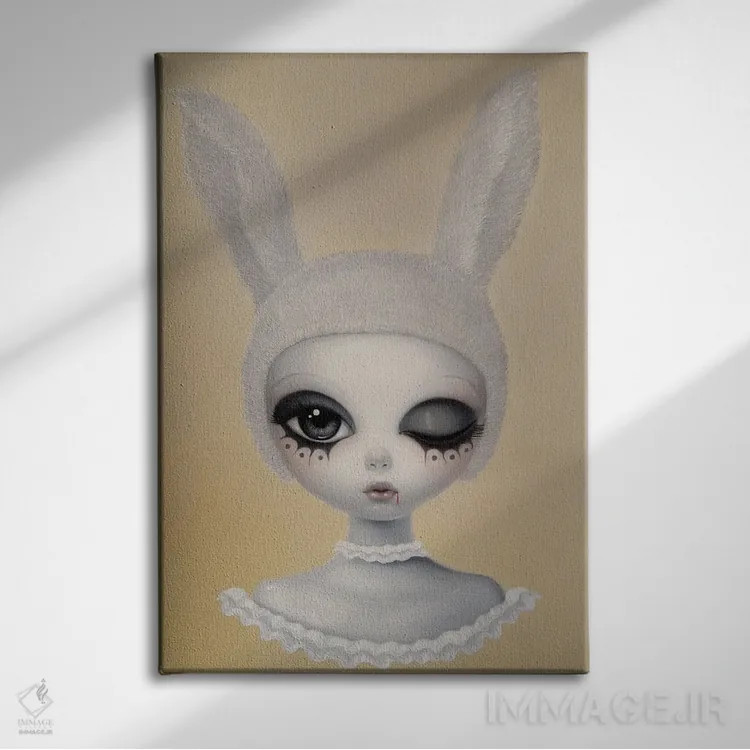 تابلو دکوراتیو "حافظه چیست ۴" اثر چن هونگژو - نمای روبهرو روی دیوار