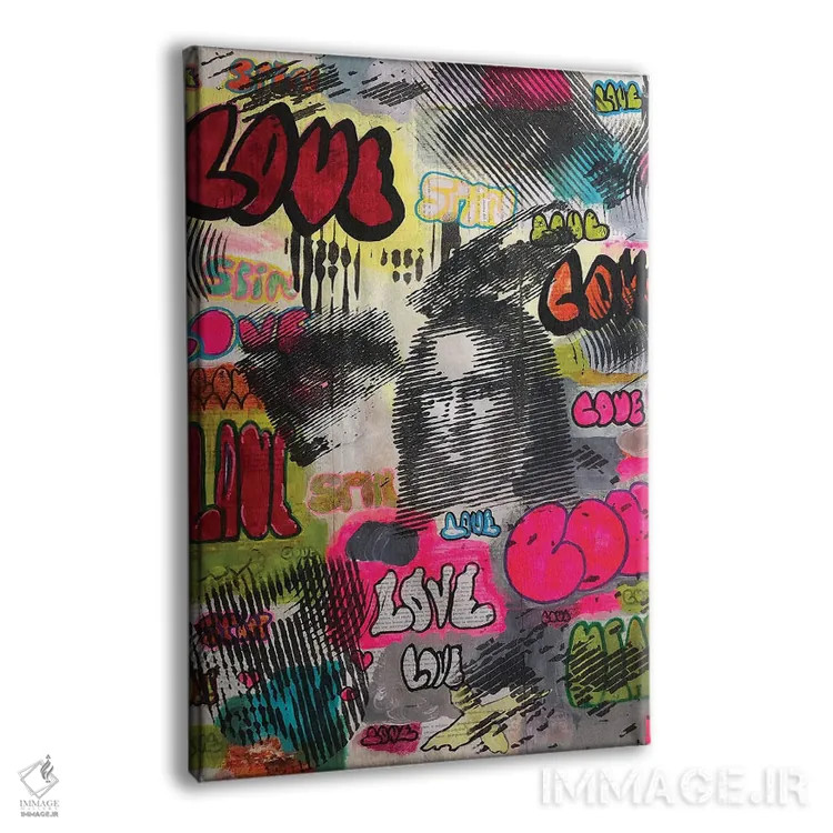 تابلو دکوراتیو "همیشه تو را خواهم دید" اثر سیسرو اسپین - نمای پرسپکتیو محصول