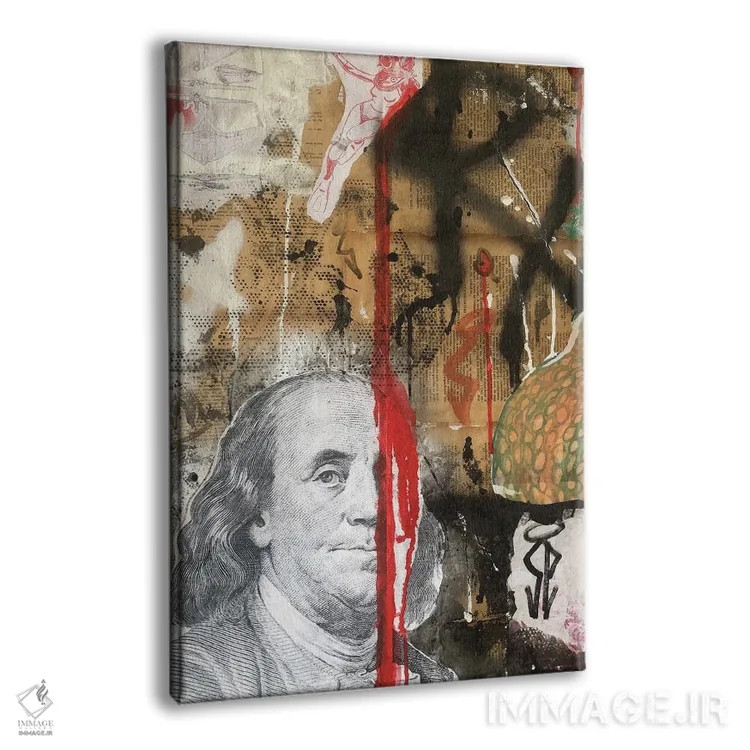 تابلو دکوراتیو حمام اثر سیسرو اسپین - نمای پرسپکتیو محصول