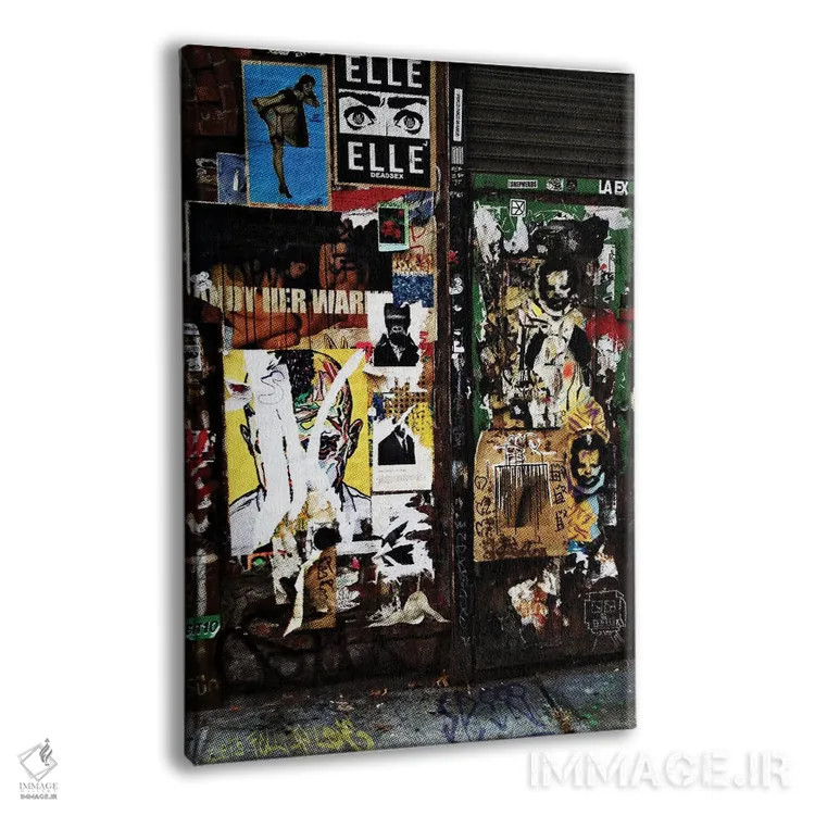 تابلو دکوراتیو دیوارهای نیویورک اثر سیسرو اسپین - نمای پرسپکتیو محصول