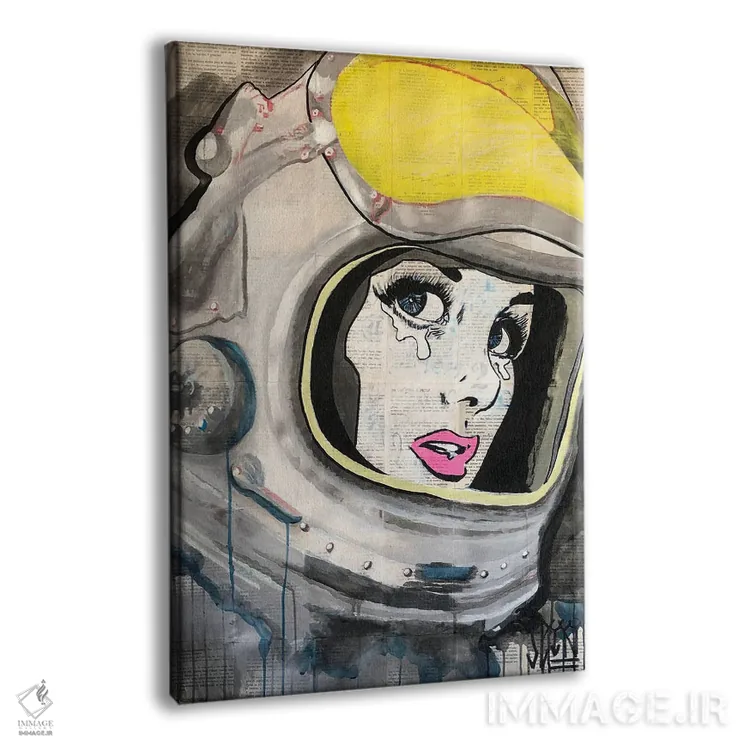 تابلو دکوراتیو از دل سختی ها اثر سیسرو اسپین - نمای پرسپکتیو محصول