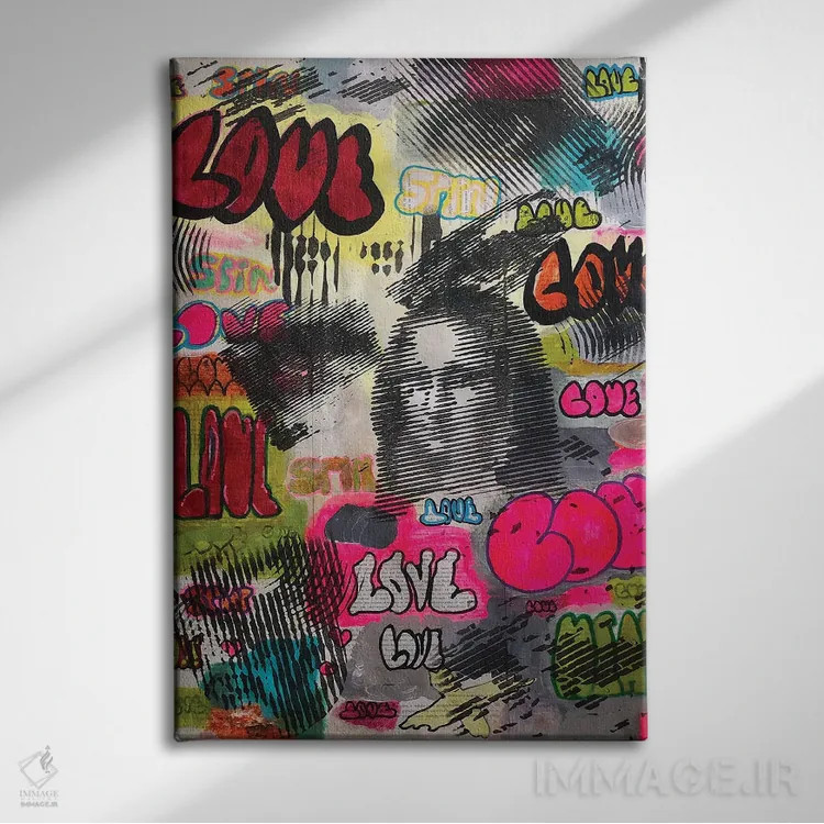 تابلو دکوراتیو "همیشه تو را خواهم دید" اثر سیسرو اسپین - نمای روبهرو روی دیوار