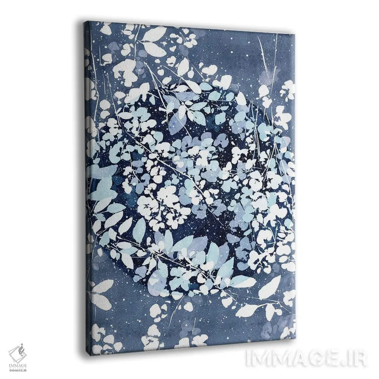 تابلو دکوراتیو برف ماه نو اثر کریتیو اینگرید - نمای پرسپکتیو محصول