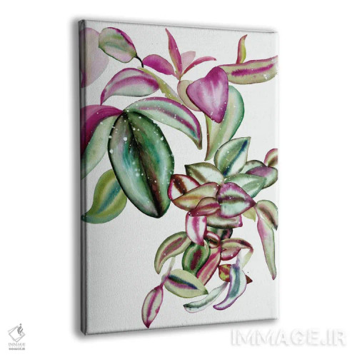 تابلو مدرن تردسکانتیا اثر کریتیو اینگرید - نمای پرسپکتیو محصول