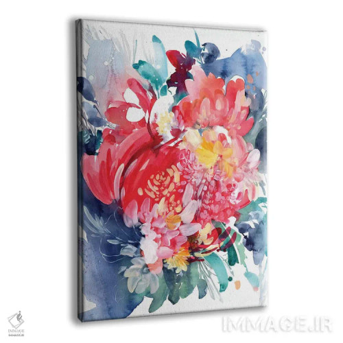 تابلو دکوراتیو آغوش گلی اثر کریتیو اینگرید - نمای پرسپکتیو محصول