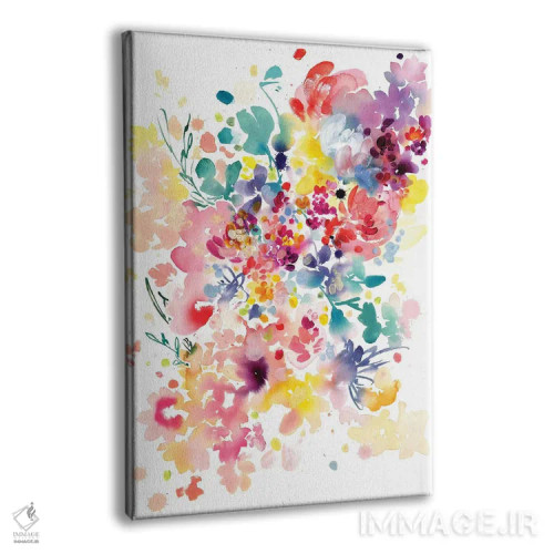 تابلو انتزاعی هاله اثر کریتیو اینگرید - نمای پرسپکتیو محصول