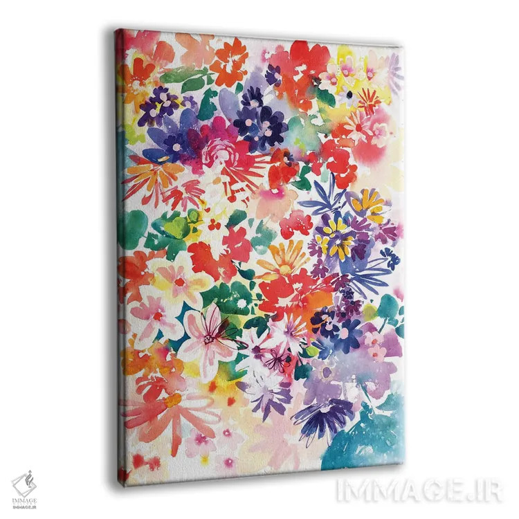 تابلو دکوراتیو باغ شکوفا اثر کریتیو اینگرید - نمای پرسپکتیو محصول