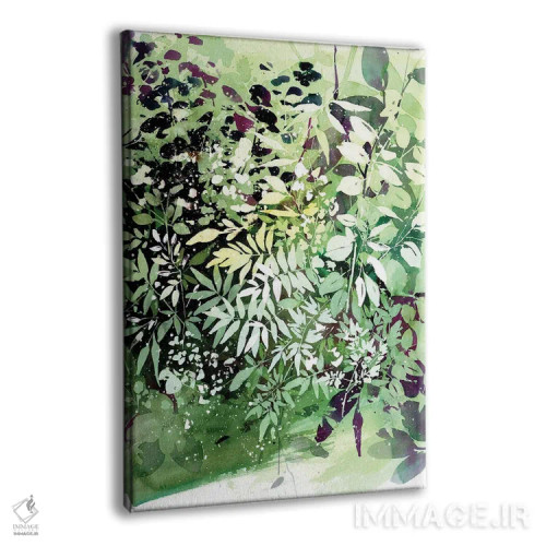 تابلو دکوراتیو باغ سبز اثر کریتیو اینگرید - نمای پرسپکتیو محصول