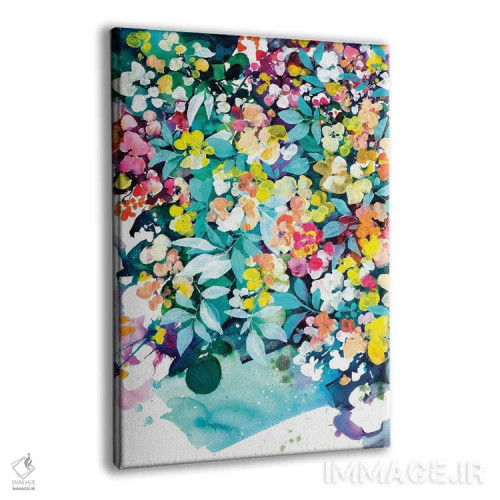 تابلو دکوراتیو شکوفه های ماندگار اثر کریتیو اینگرید - نمای پرسپکتیو محصول