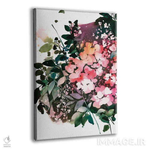 تابلو دکوراتیو شب گلی اثر کریتیو اینگرید - نمای پرسپکتیو محصول