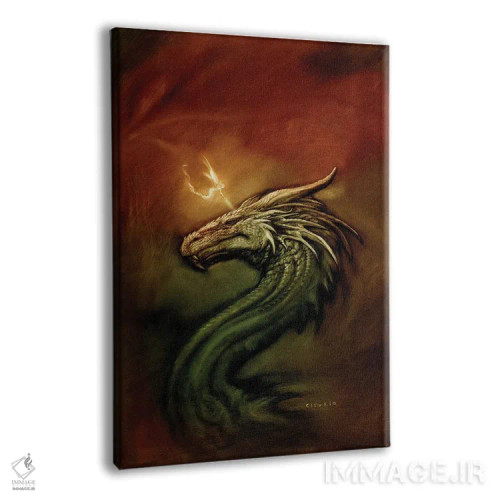 تابلو دکوراتیو ایجیکونا لمس شده توسط نور پریان اثر سیروئلو - نمای پرسپکتیو محصول