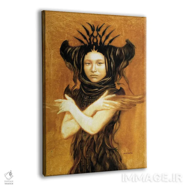 تابلو دکوراتیو ایسیدریس اثر سیروئلو - نمای پرسپکتیو محصول