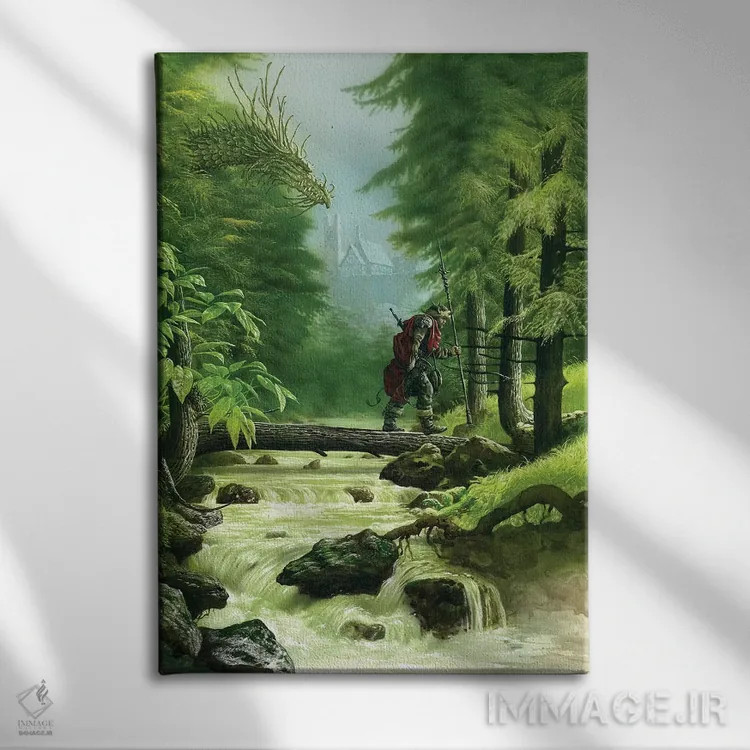 تابلو دکوراتیو کادمو اثر سیروئلو - نمای روبهرو روی دیوار