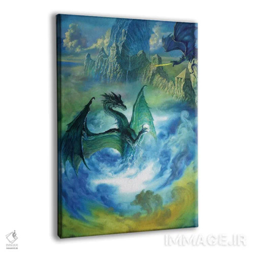 تابلو دکوراتیو چینتامانی اثر سیروئلو - نمای پرسپکتیو محصول