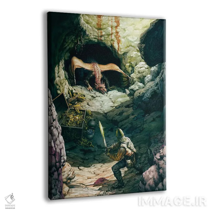 تابلو دکوراتیو فافنر پنجم اثر سیروئلو - نمای پرسپکتیو محصول