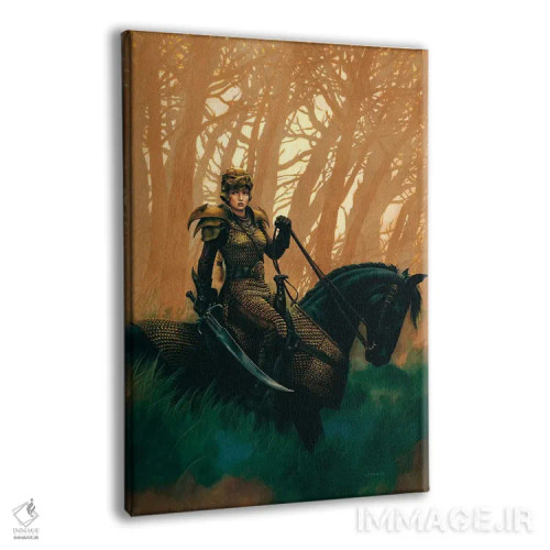 تابلو دکوراتیو دراکونیس اثر سیروئلو - نمای پرسپکتیو محصول