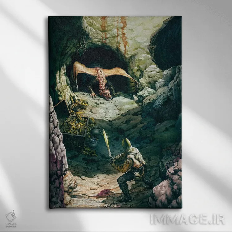تابلو دکوراتیو فافنر پنجم اثر سیروئلو - نمای روبهرو روی دیوار