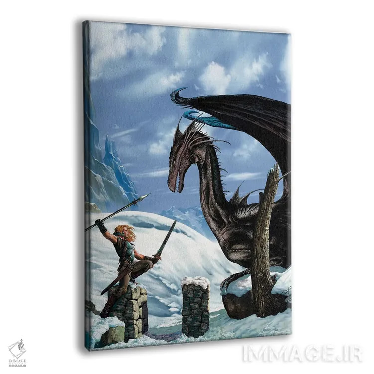 تابلو دکوراتیو گیلتونیل اثر سیروئلو - نمای پرسپکتیو محصول