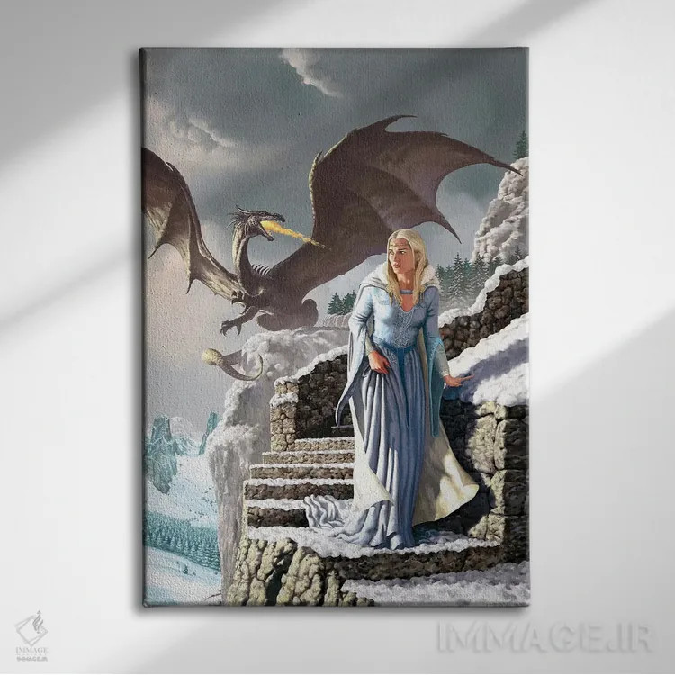 تابلو دکوراتیو جنگ بزرگ صلیبی اثر سیروئلو - نمای روبهرو روی دیوار