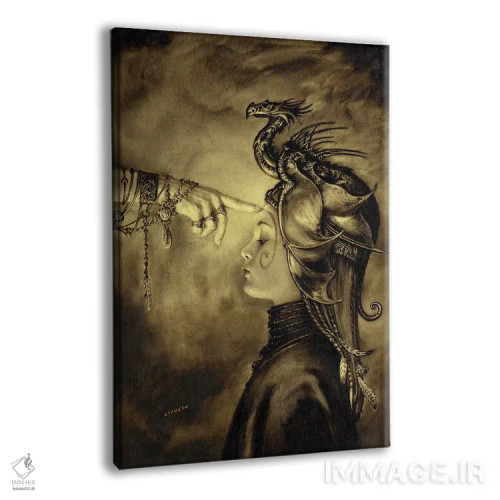 تابلو دکوراتیو آغاز اثر سیروئلو - نمای پرسپکتیو محصول