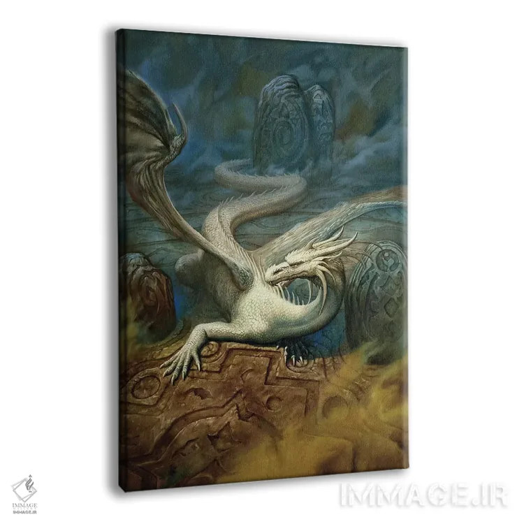 تابلو دکوراتیو در حال پرواز اثر سیروئلو - نمای پرسپکتیو محصول