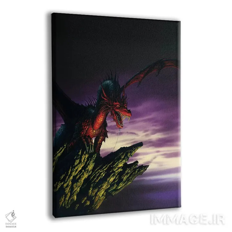 تابلو دکوراتیو دی هوشیار اثر سیروئلو - نمای پرسپکتیو محصول