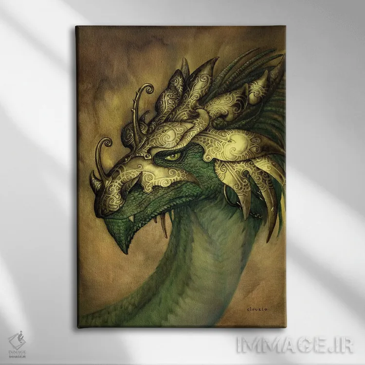 تابلو دکوراتیو ری ولتان اثر سیروئلو - نمای روبهرو روی دیوار