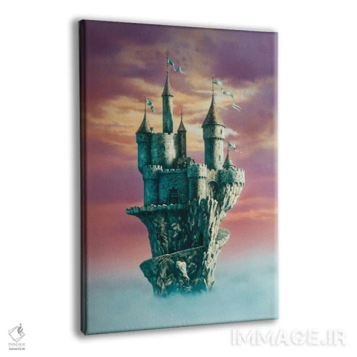 تابلو دکوراتیو قلعه پادشاه انچ اثر سیروئلو - نمای پرسپکتیو محصول