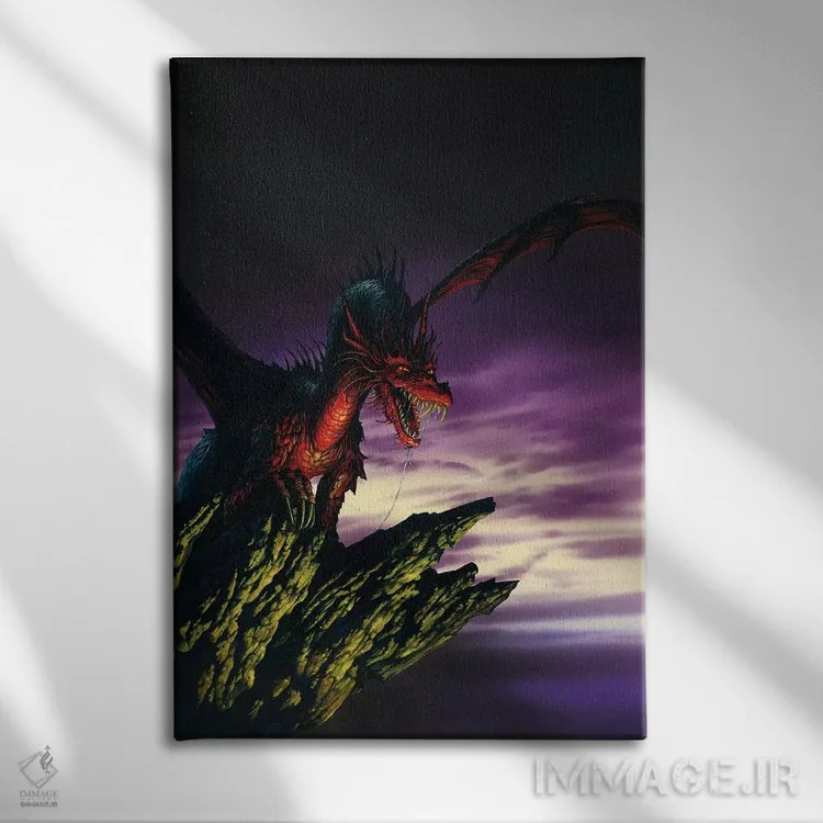 تابلو دکوراتیو دی هوشیار اثر سیروئلو - نمای روبهرو روی دیوار