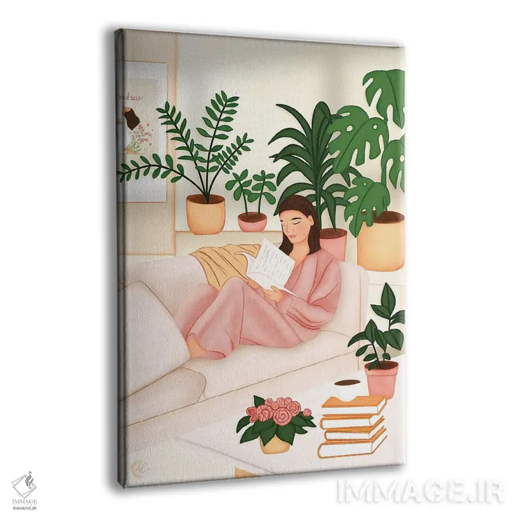 تابلو دکوراتیو زندگی گرم تر خواهد شد اثر اله چیریتسکو - نمای پرسپکتیو محصول