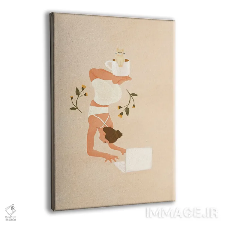 تابلو دکوراتیو هفته ای طولانی اثر اله چیریتسکو - نمای پرسپکتیو محصول