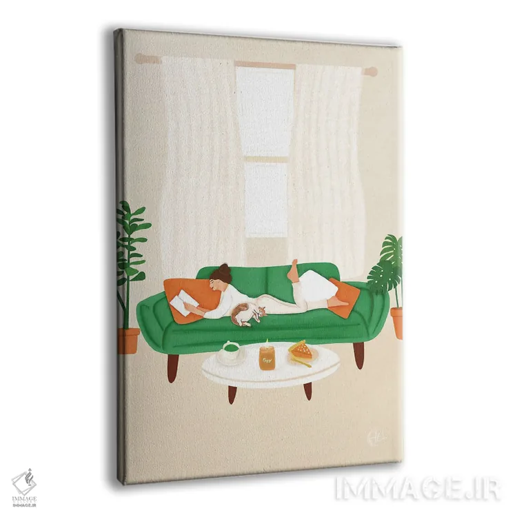 تابلو دکوراتیو ضروریات ماه نوامبر اثر اله چیریتسکو - نمای پرسپکتیو محصول