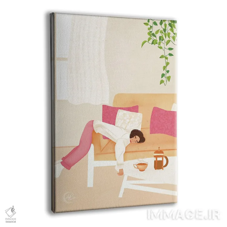 تابلو دکوراتیو گاهی فقط می نشینم اثر اله چیریتسکو - نمای پرسپکتیو محصول