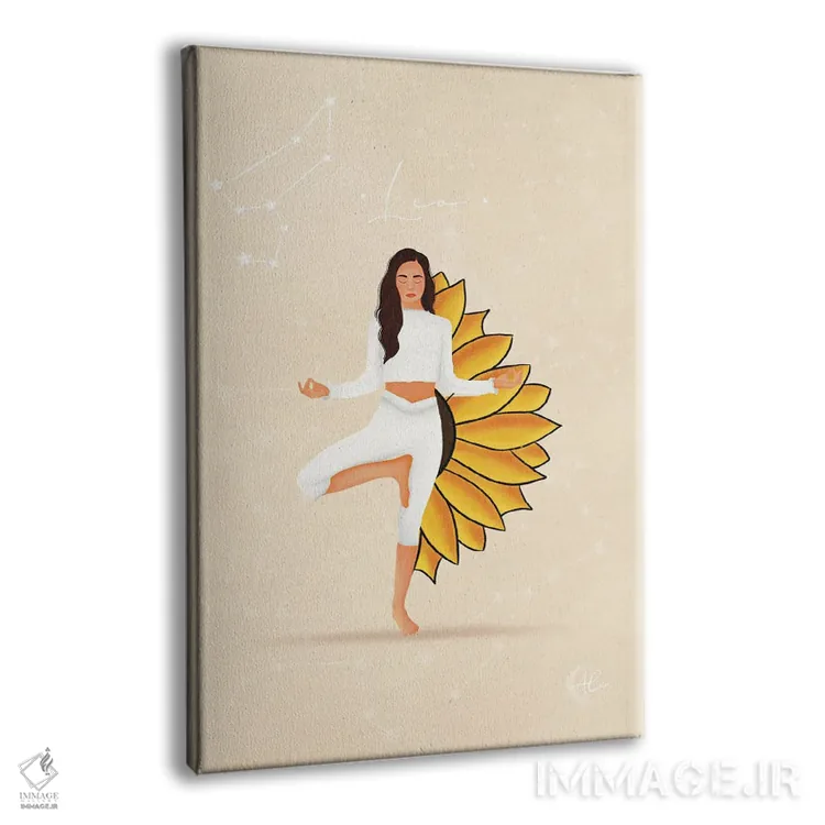 تابلو دکوراتیو لئو اثر اله چیریتسکو - نمای پرسپکتیو محصول