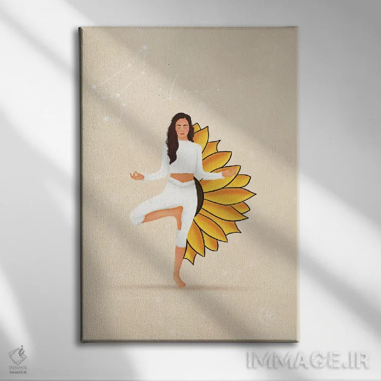 تابلو دکوراتیو لئو اثر اله چیریتسکو - نمای روبهرو روی دیوار