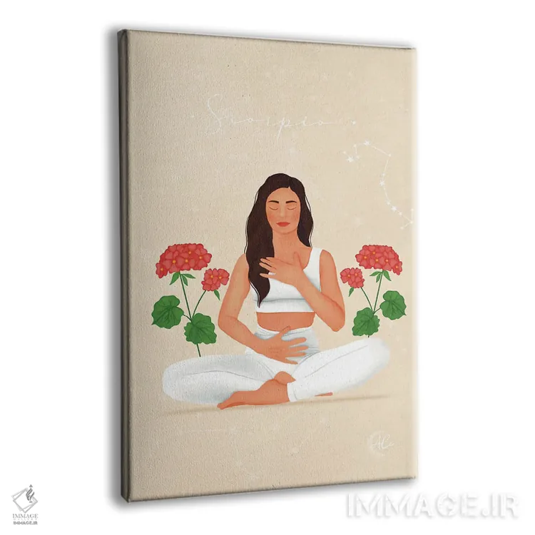 تابلو دکوراتیو اسکورپیو اثر اله چیریتسکو - نمای پرسپکتیو محصول