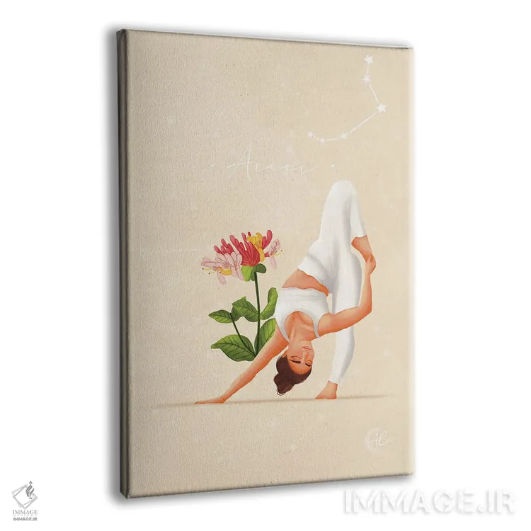 تابلو دکوراتیو آریز اثر اله چیریتسکو - نمای پرسپکتیو محصول