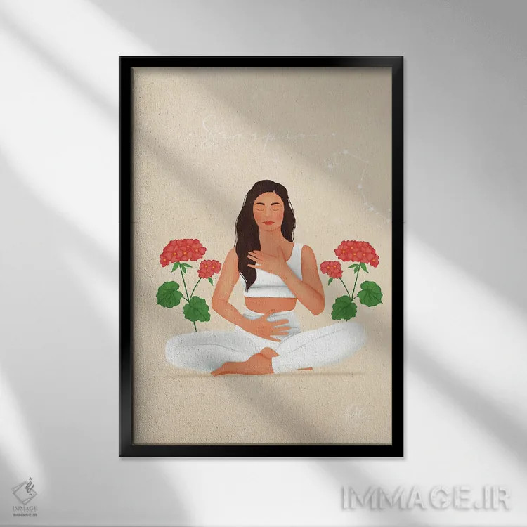 تابلو دکوراتیو اسکورپیو اثر اله چیریتسکو - نمای قابدار مشکی