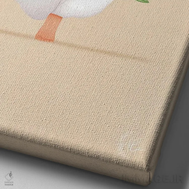 تابلو دکوراتیو قدردان اثر اله چیریتسکو - نمای نزدیک بافت بوم