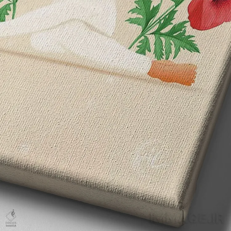 تابلو دکوراتیو تاروس اثر اله چیریتسکو - نمای نزدیک بافت بوم