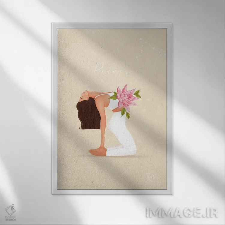 تابلو دکوراتیو پایسس اثر اله چیریتسکو - نمای قابدار سفید