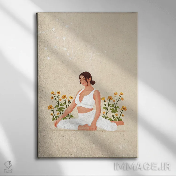 تابلو دکوراتیو ویرگو اثر اله چیریتسکو - نمای روبهرو روی دیوار