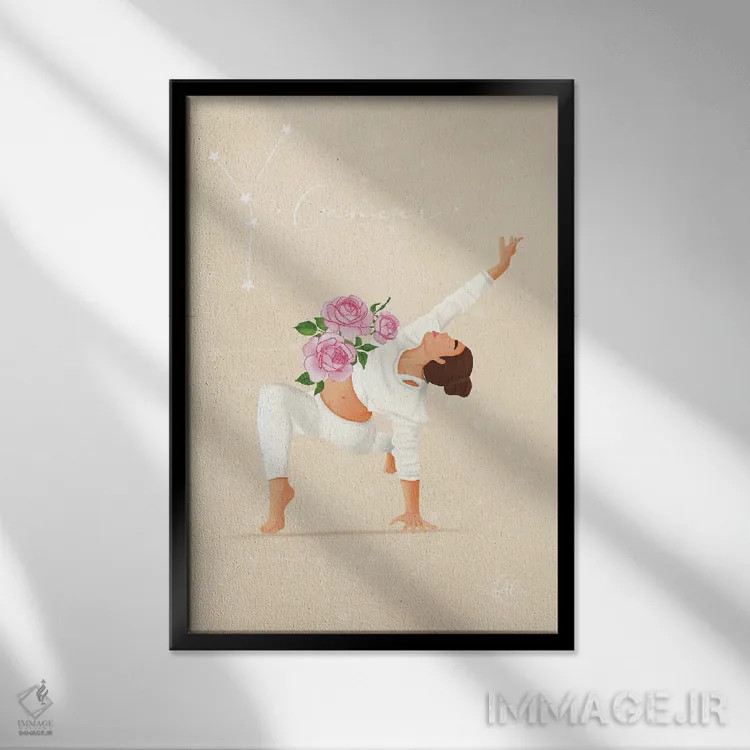 تابلو دکوراتیو کنسر اثر اله چیریتسکو - نمای قابدار مشکی