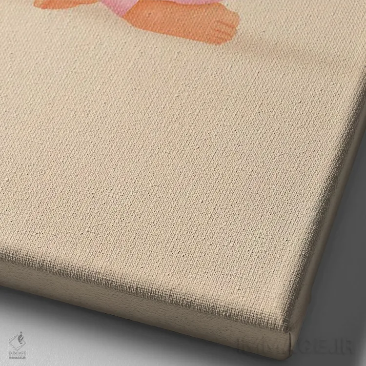 تابلو دکوراتیو پیش جمعه شاد اثر اله چیریتسکو - نمای نزدیک بافت بوم