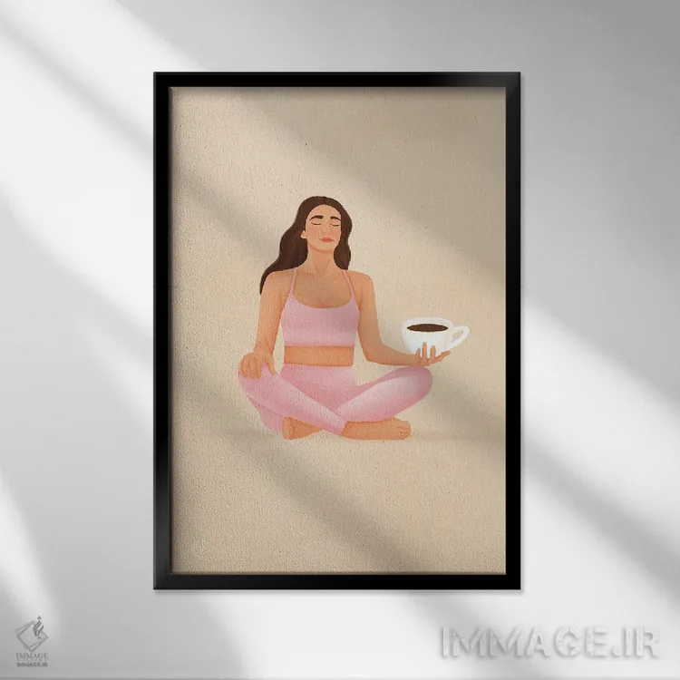 تابلو دکوراتیو پیش جمعه شاد اثر اله چیریتسکو - نمای قابدار مشکی
