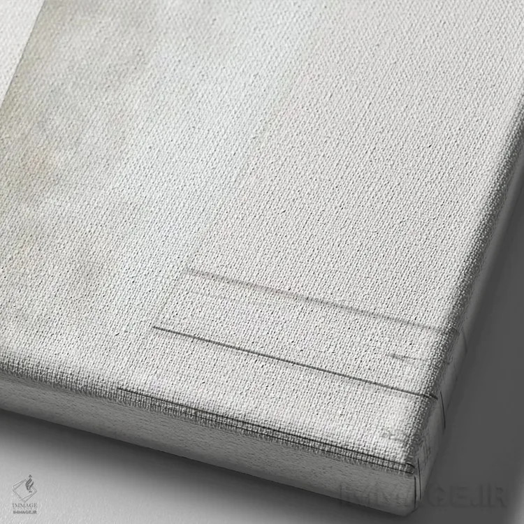 تابلو دکوراتیو گل های یاس بنفش I اثر سیندی جیکوبز - نمای نزدیک بافت بوم