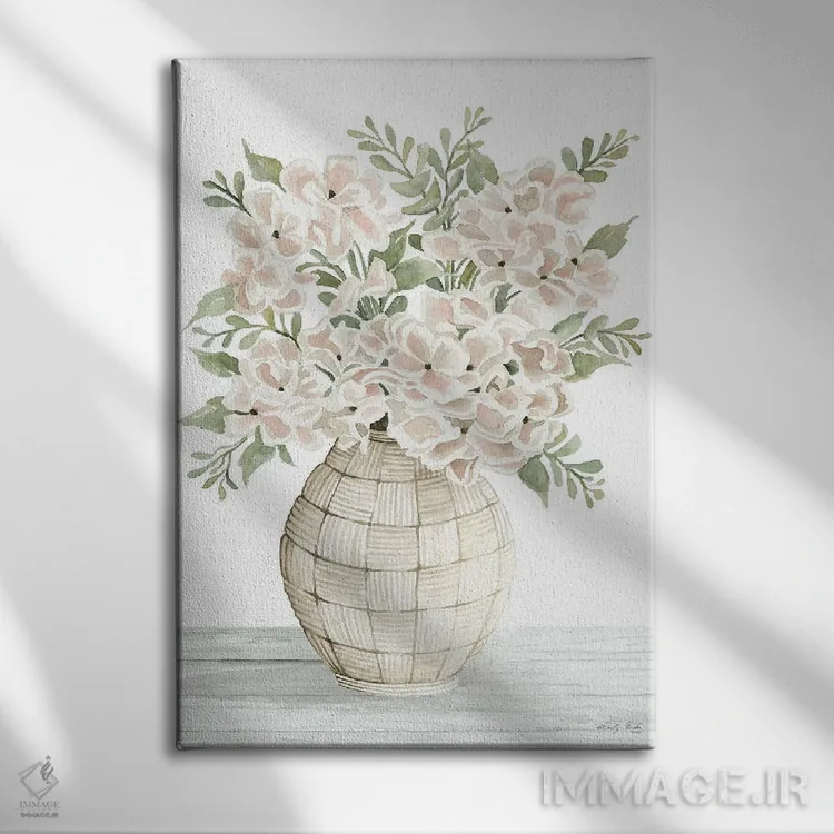 تابلو دکوراتیو سادگی II اثر سیندی جیکوبز - نمای روبهرو روی دیوار