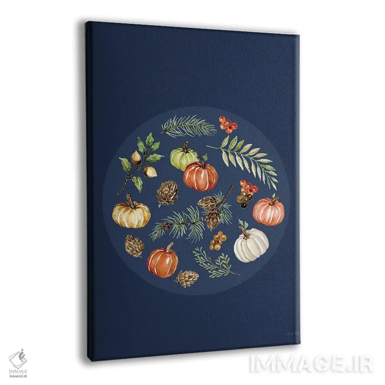 تابلو دکوراتیو تزئین پاییزی اثر سیندی جیکوبز - نمای پرسپکتیو محصول