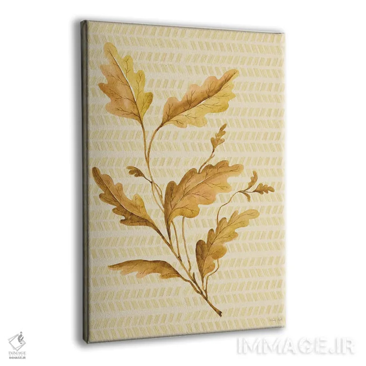 تابلو دکوراتیو بلوط طلایی اثر سیندی جیکوبز - نمای پرسپکتیو محصول