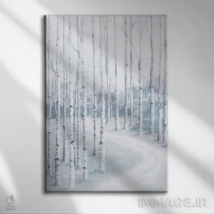 تابلو دکوراتیو جنگل غان اثر سیندی جیکوبز - نمای روبهرو روی دیوار